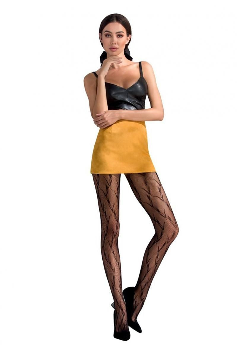 Netz-Strumpfhose TI046 schwarz von Passion Netz-Strumpfhose TI046 schwarz von Passion